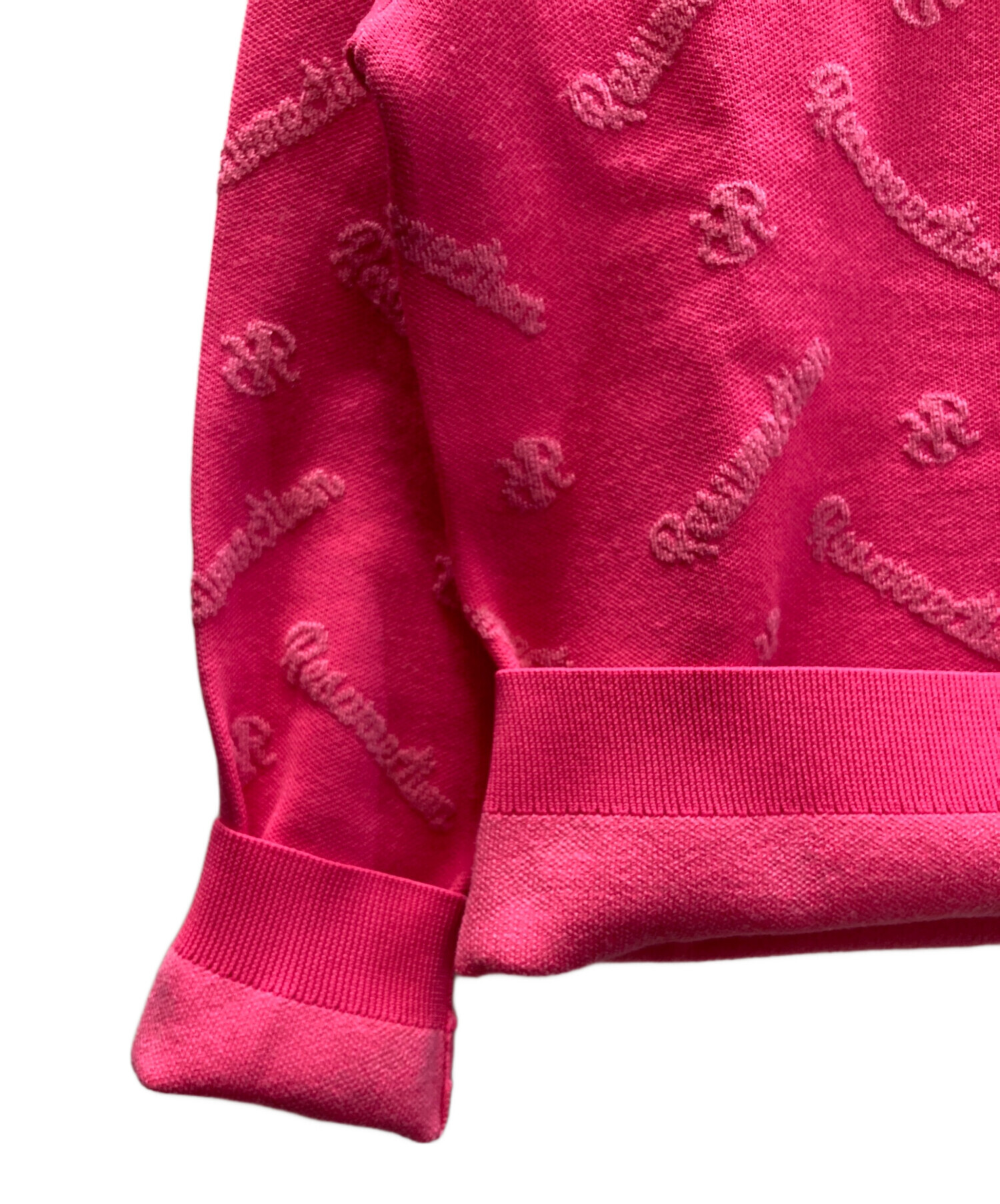 中古・古着通販】Resurrection (レザレクション) ロゴモノグラムニット