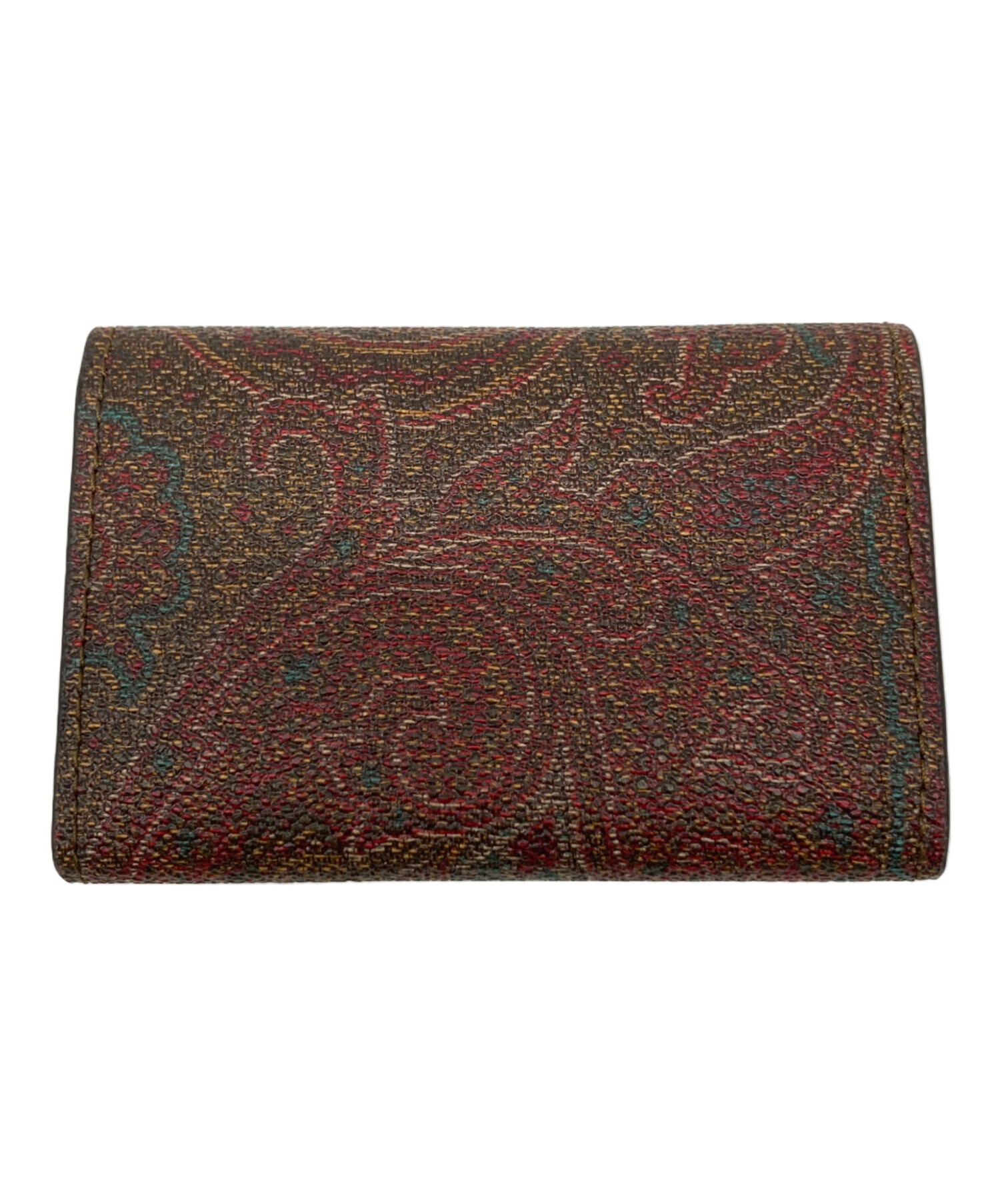 中古・古着通販】ETRO (エトロ) ペガソペイズリーキーケース ブラウン