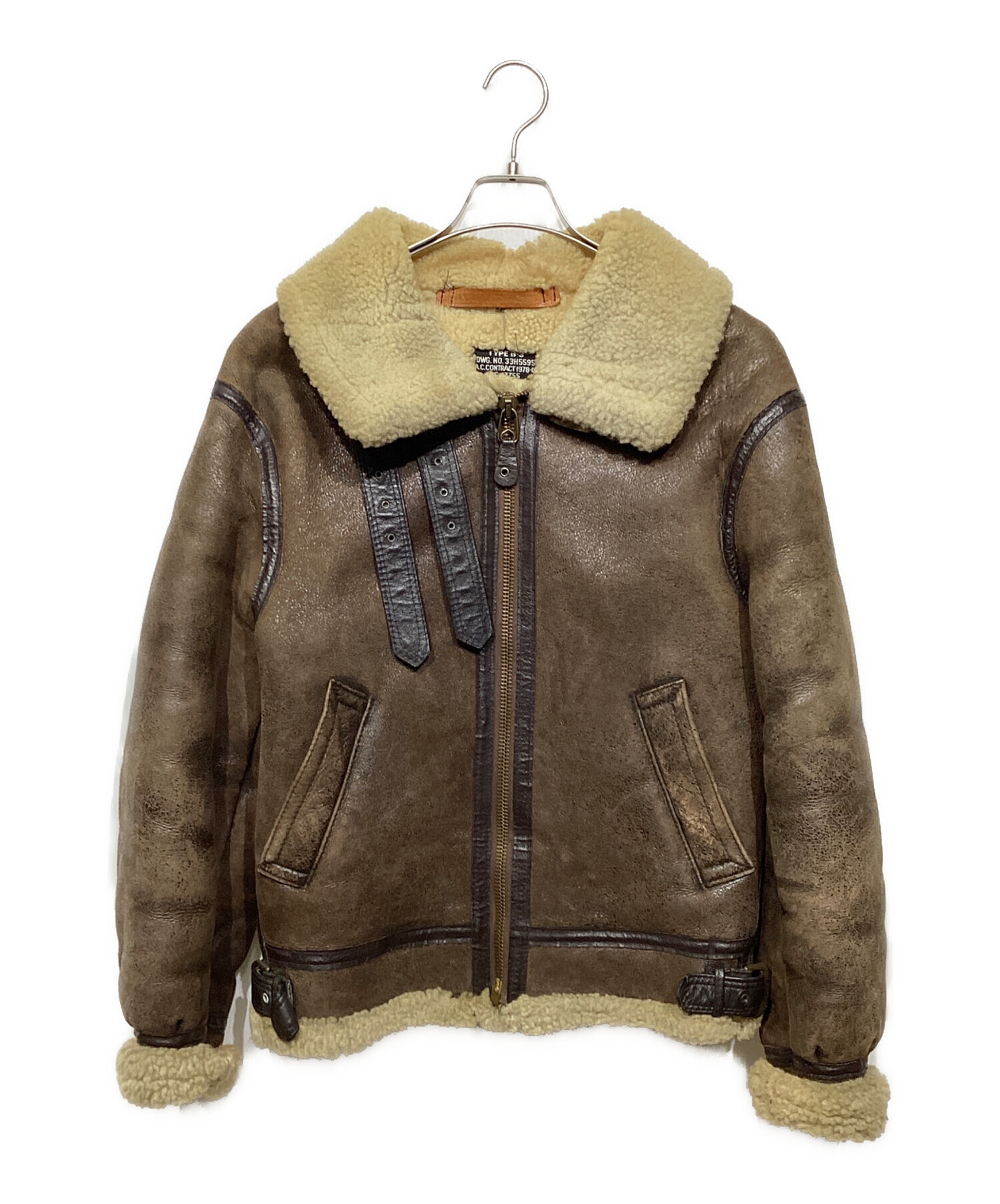 中古・古着通販】AVIREX (アヴィレックス) TYPEB-3 ムートンフライト