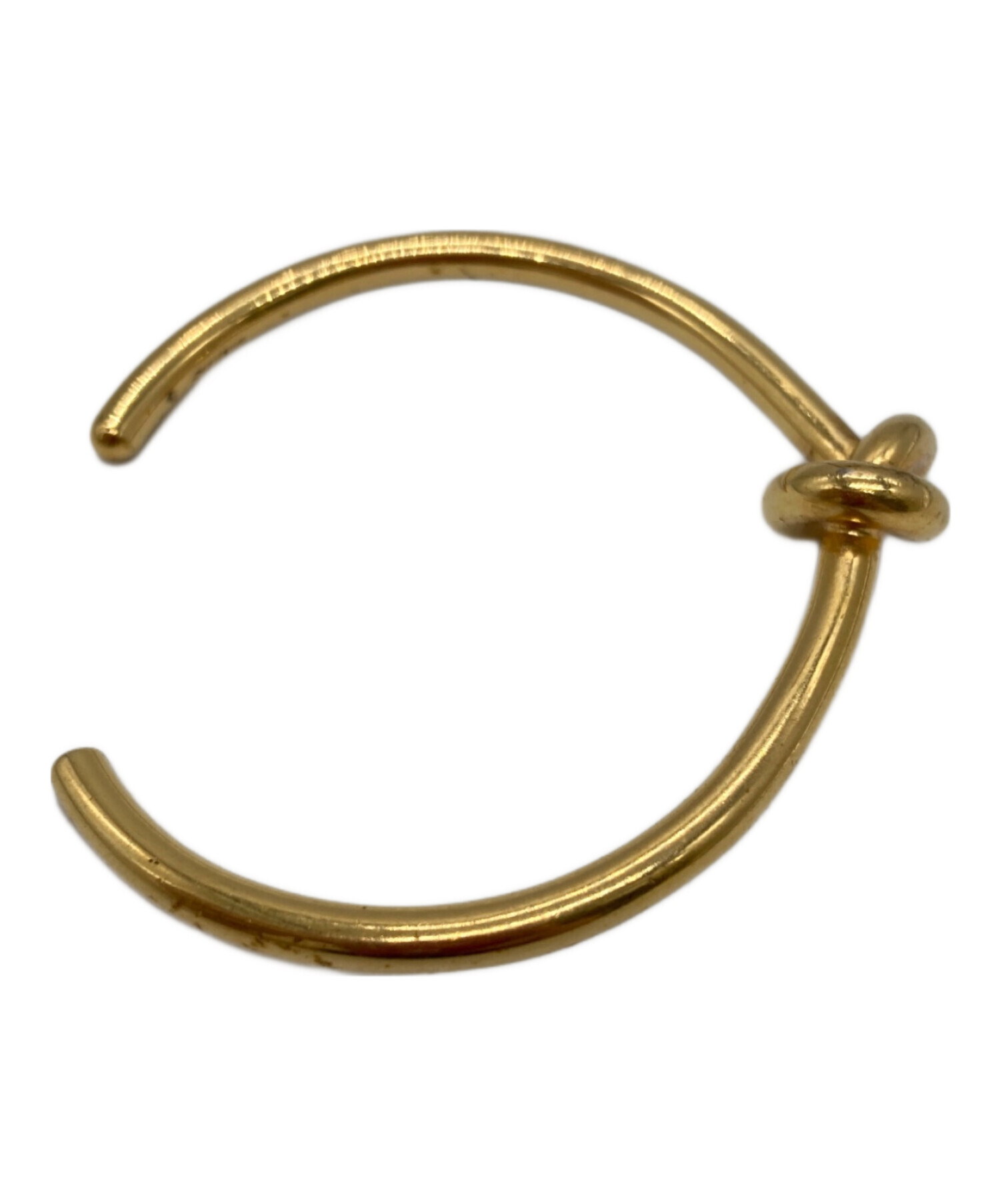 中古・古着通販】CELINE (セリーヌ) ノットバングル S ゴールド