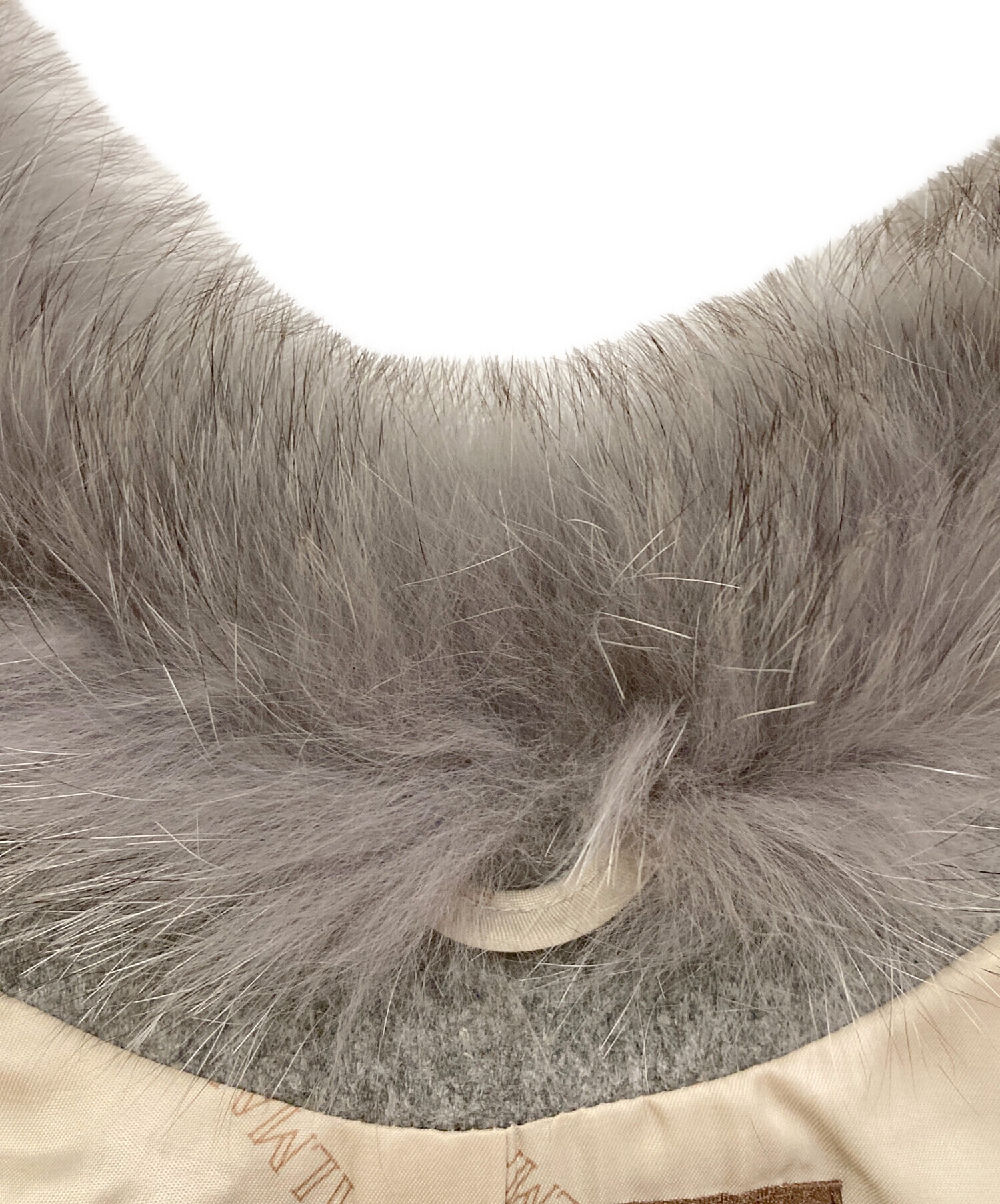 中古・古着通販】BALMAIN (バルマン) フォックスファーカシミヤ