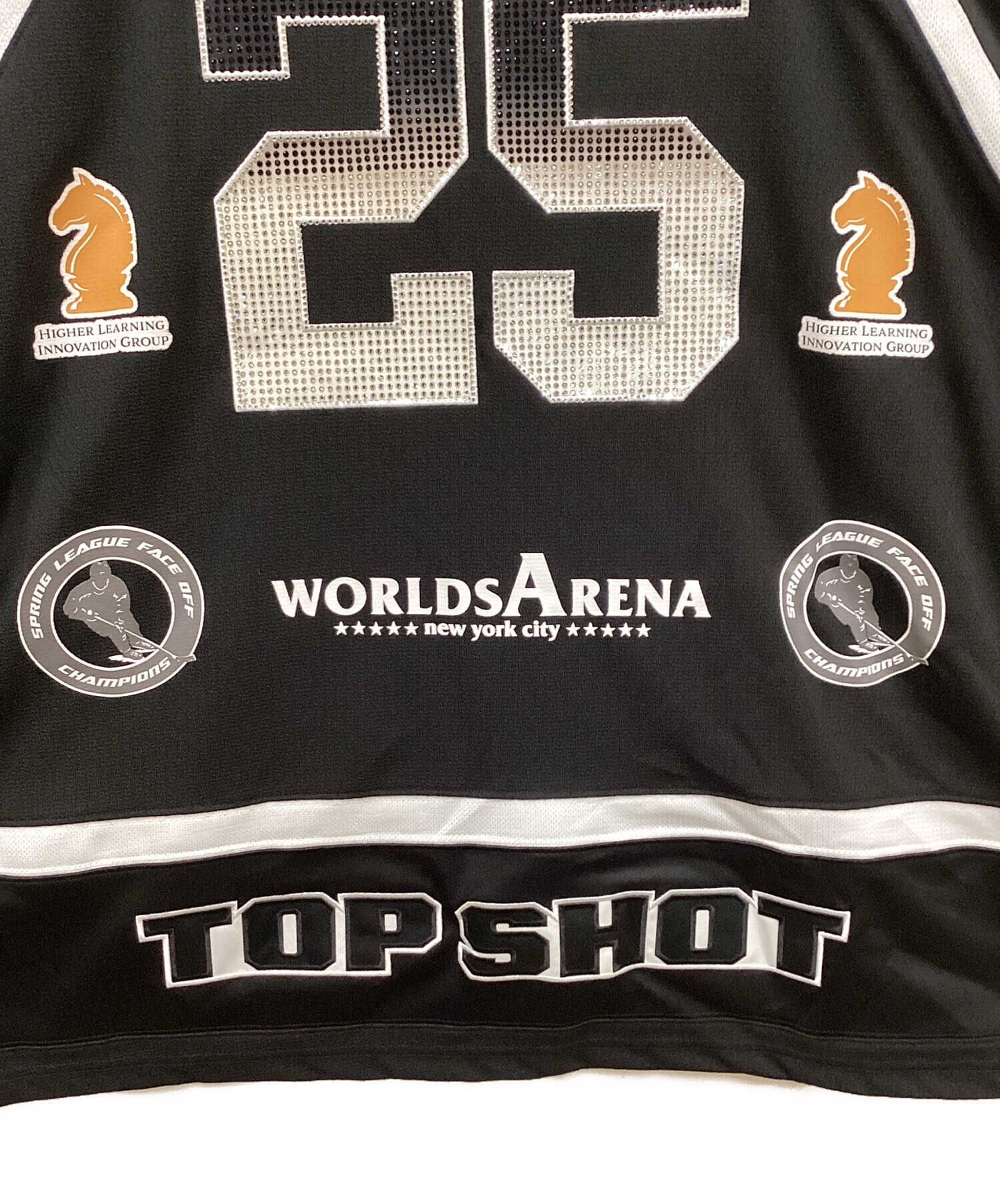 中古・古着通販】SUPREME (シュプリーム) Rhinestone hockey jersey