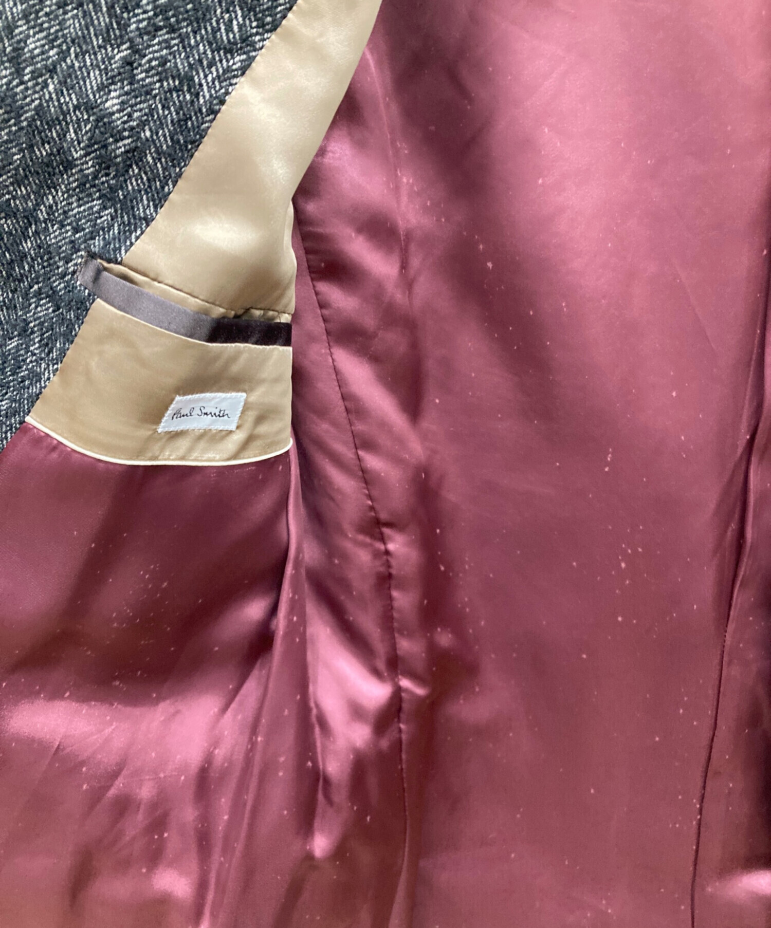 中古・古着通販】PAUL SMITH (ポールスミス) アルパカ混ヘリンボーン