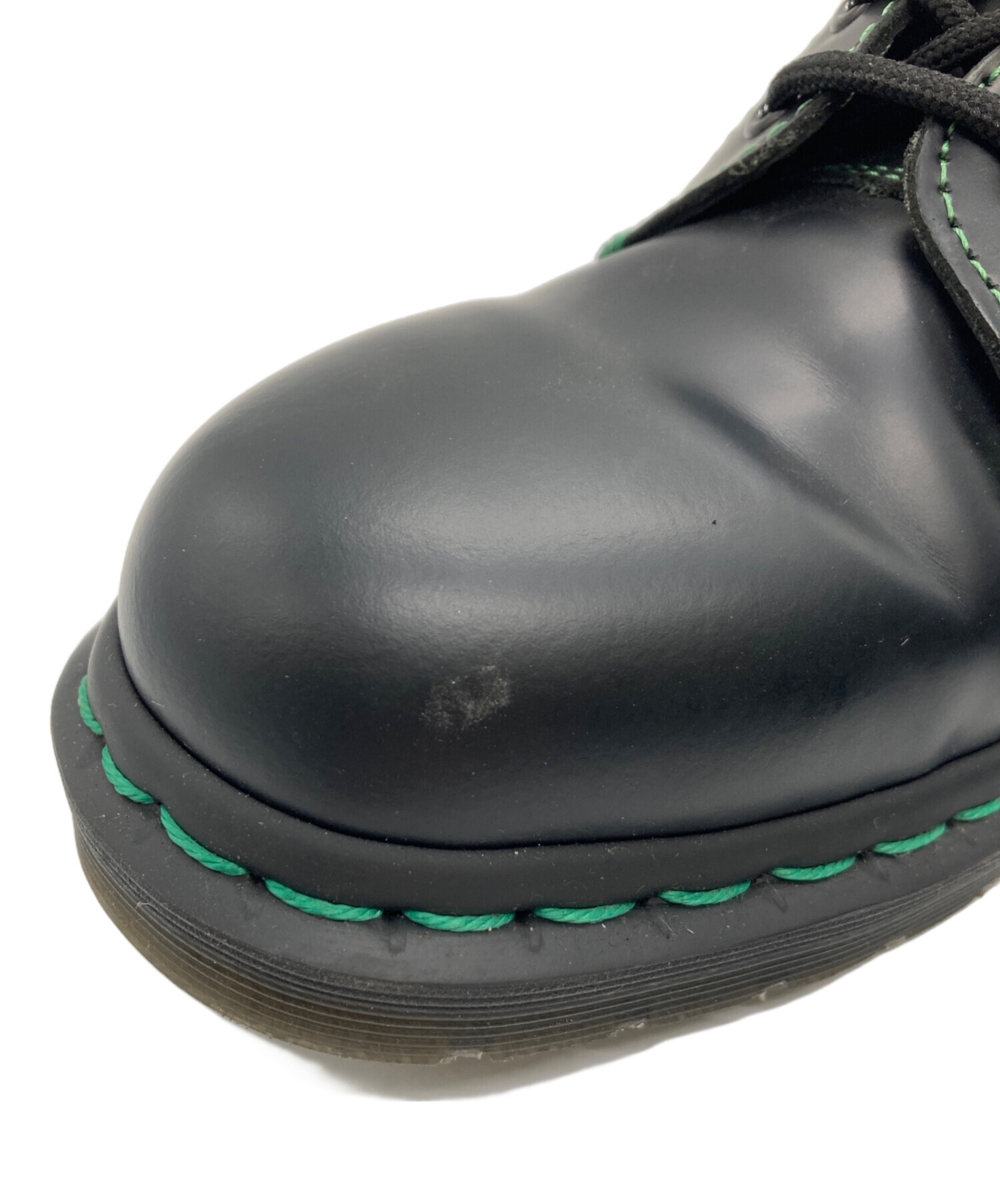 わさび Dr.Martens キッズ8ホールブーツ グリーン Dr.Martens