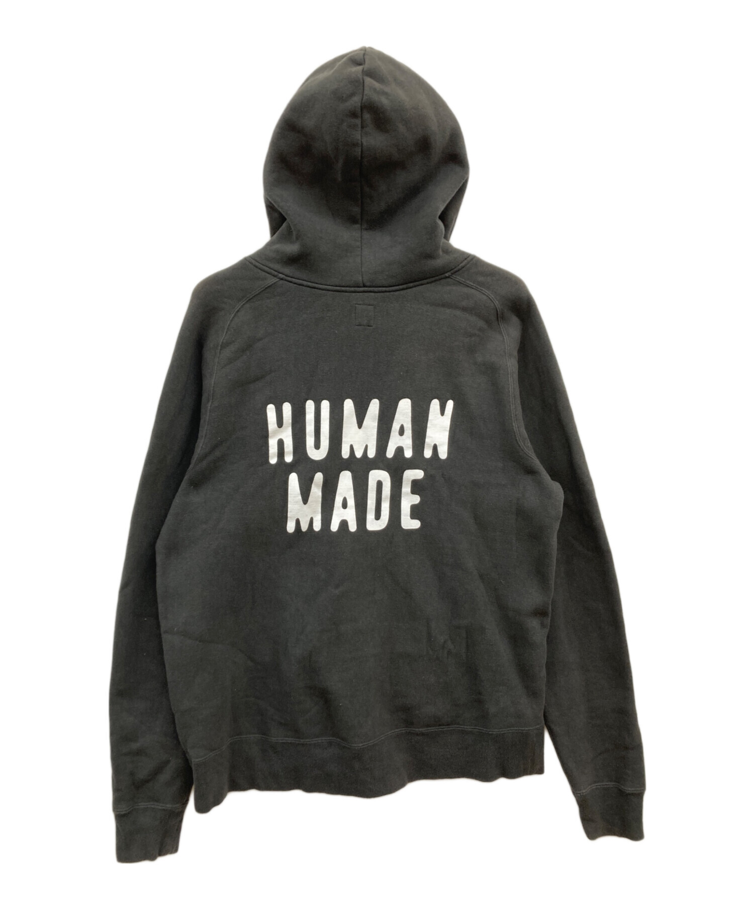 中古・古着通販】HUMAN MADE (ヒューマンメイド) LOGO ZIP HOODIE