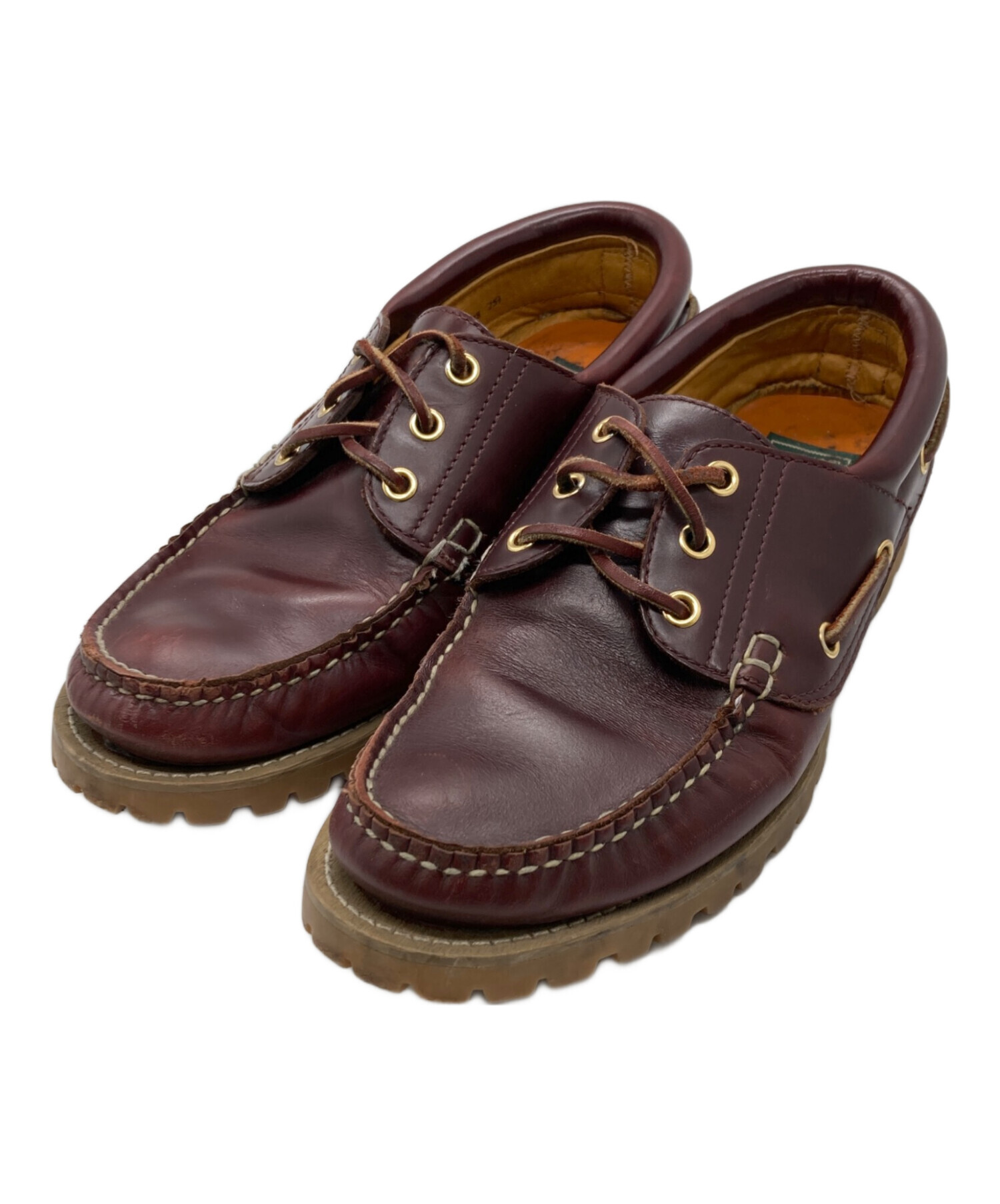 中古・古着通販】REGAL (リーガル) デッキシューズ ブラウン サイズ