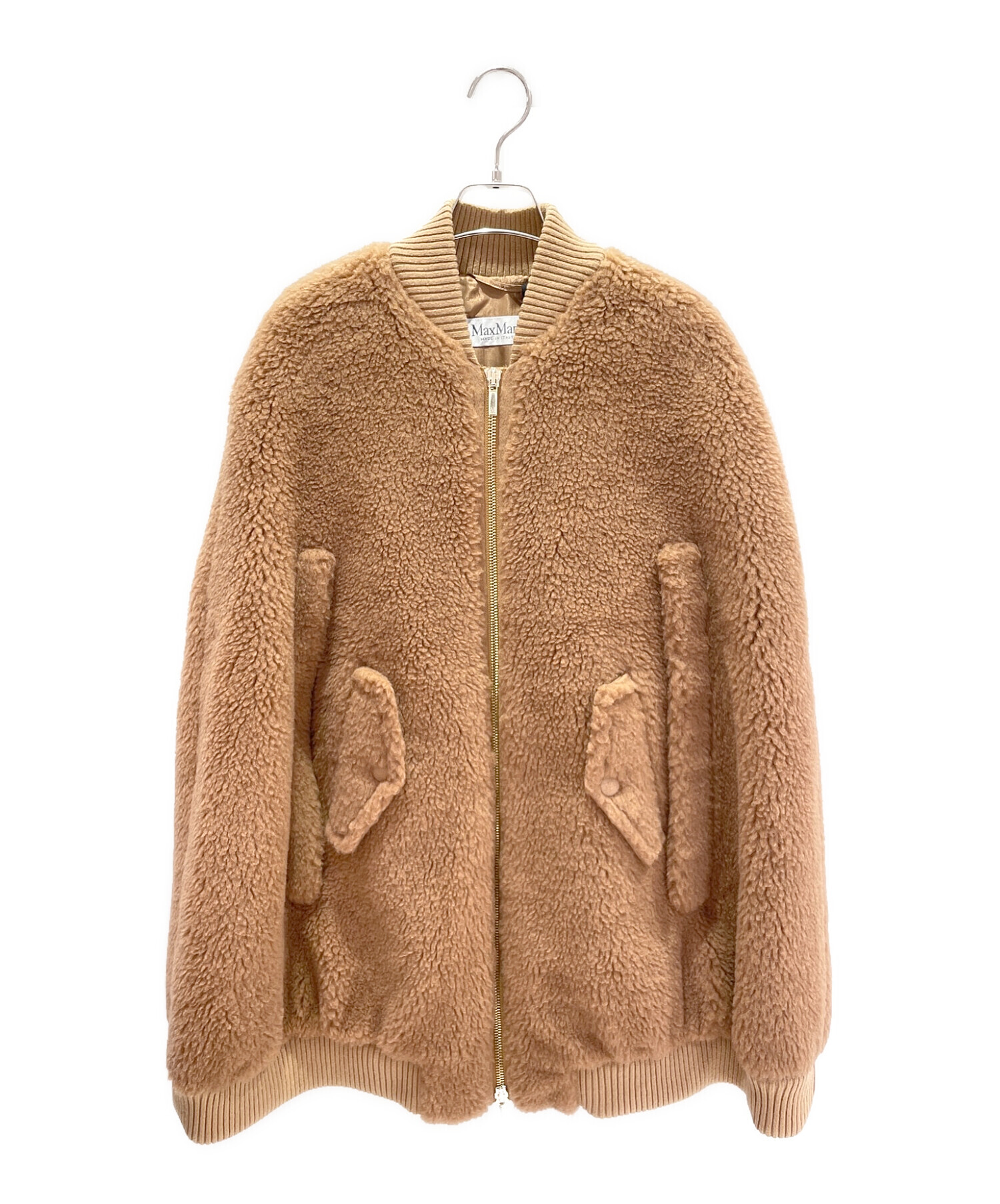 中古・古着通販】MaxMara (マックスマーラ) JUGLASテディベアケープ