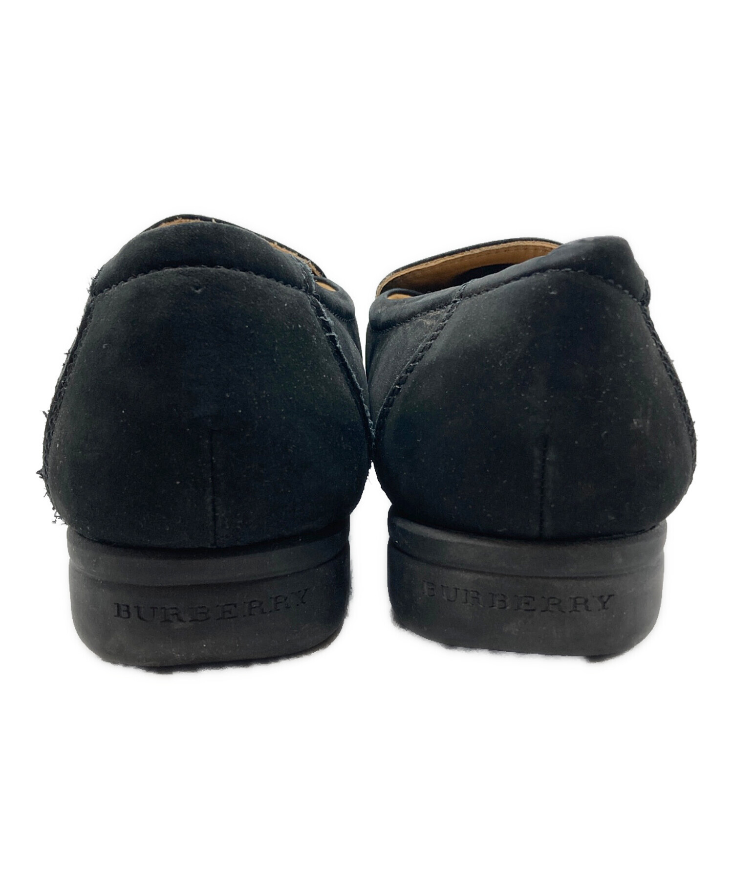 中古・古着通販】BURBERRY (バーバリー) ビットローファー ブラック