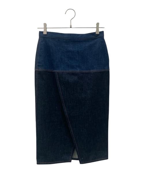 中古・古着通販】FENDI (フェンディ) FFロゴデニムタイトスカート