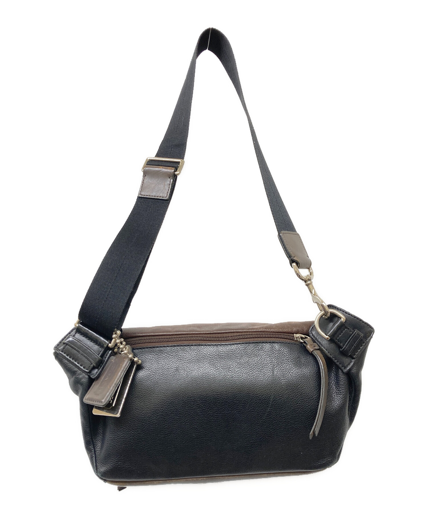 中古・古着通販】COACH (コーチ) トンプソンレザーボディバッグ