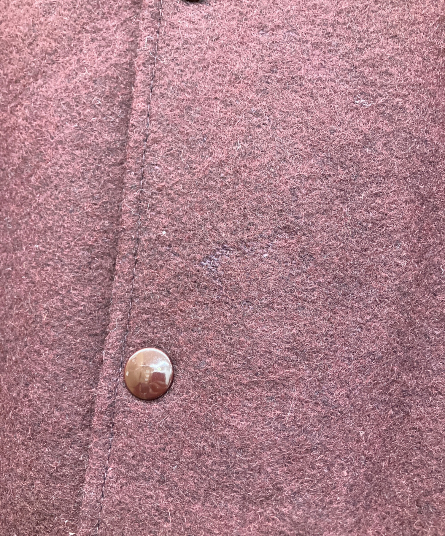 中古・古着通販】Holloway (ホロウェイ) レザー切り替え刺繍スタジャン