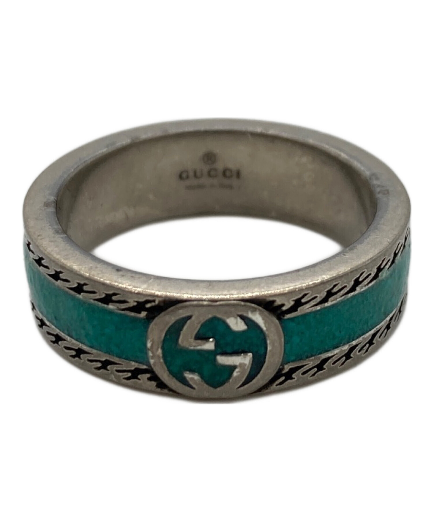 中古・古着通販】GUCCI (グッチ) インターロッキングG ターコイズ