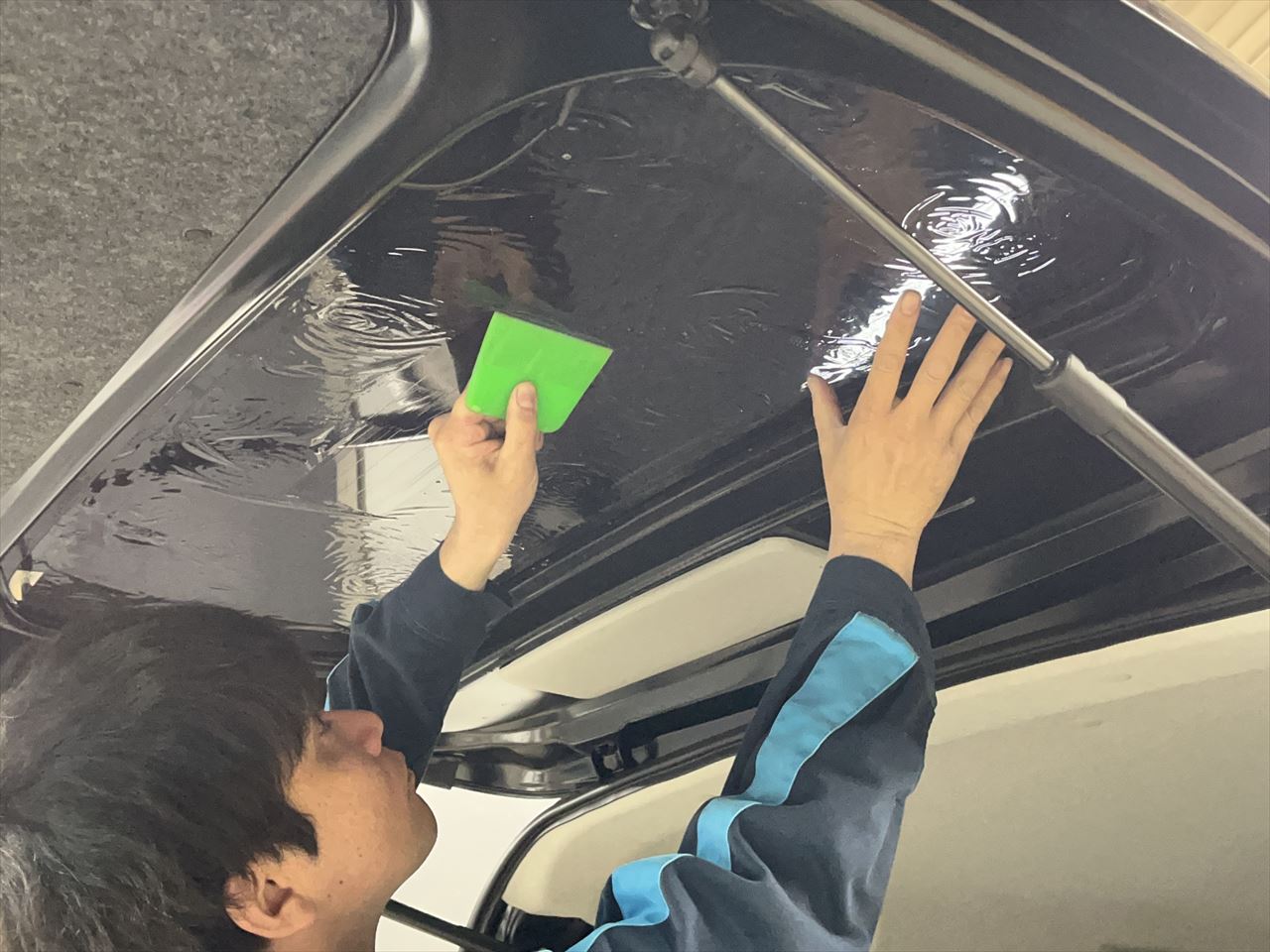 ca_mocha専用 ハイゼットカーゴ ゼノン2 フロントガラス熱成形込