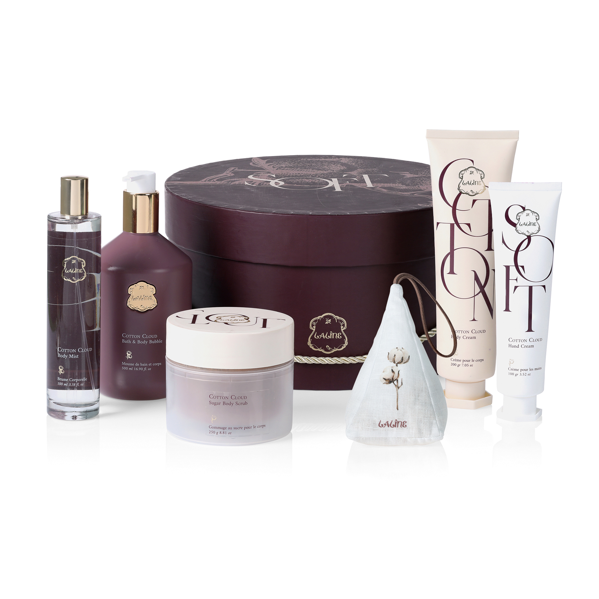 Laline〉2022クリスマスコフレ「 Cotton Cloud プレミアムコフレ」が