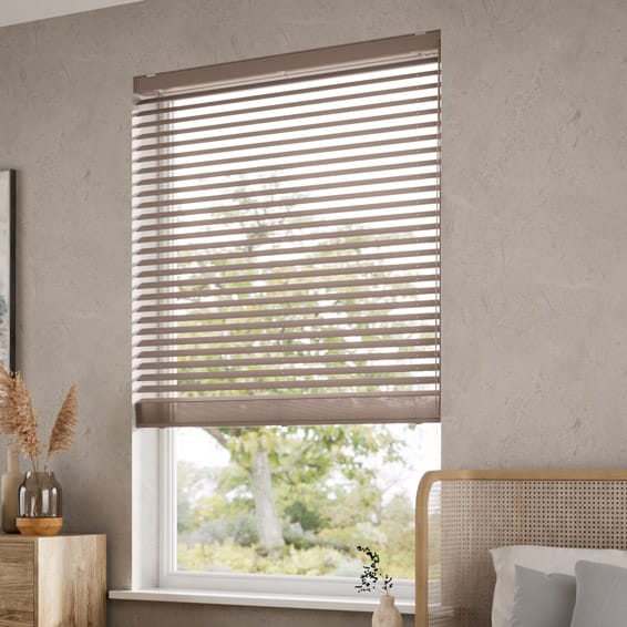 ナチュラル モカブラウン ウッドブラインド