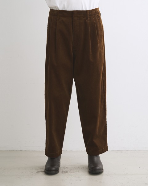 UNIONSLACKS 104 CORDUROY ユニオンスラック 104｜ブラック｜メンズ