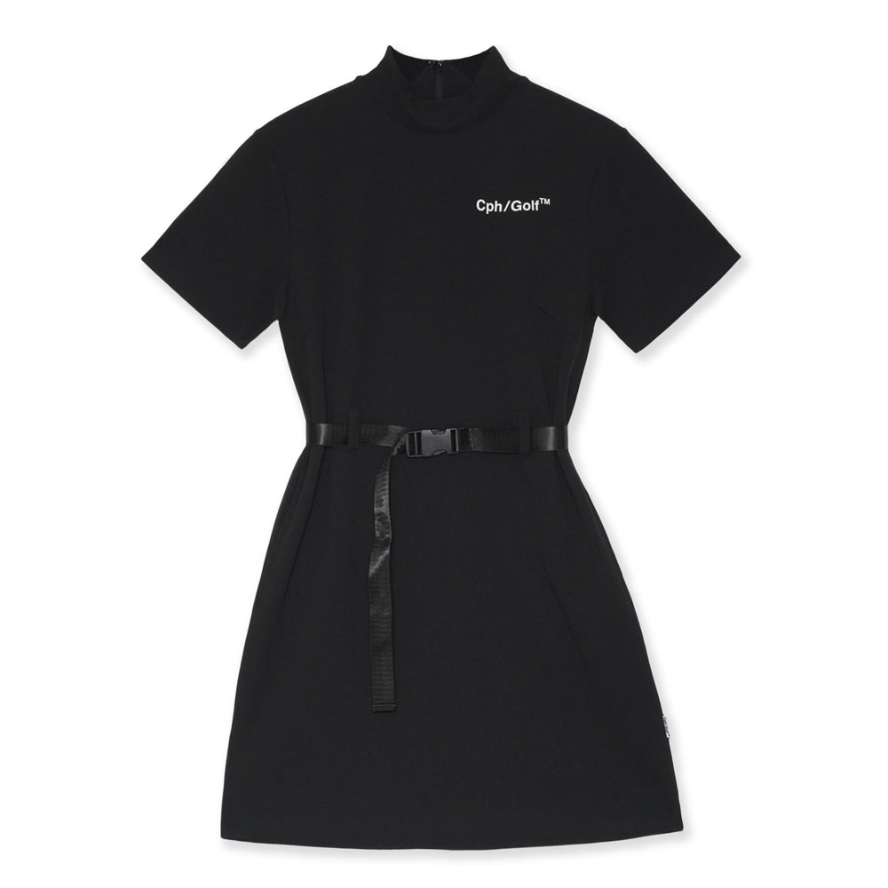 キャプテンズヘルム ゴルフ モックネック ワンピース | CAPTAINS HELM