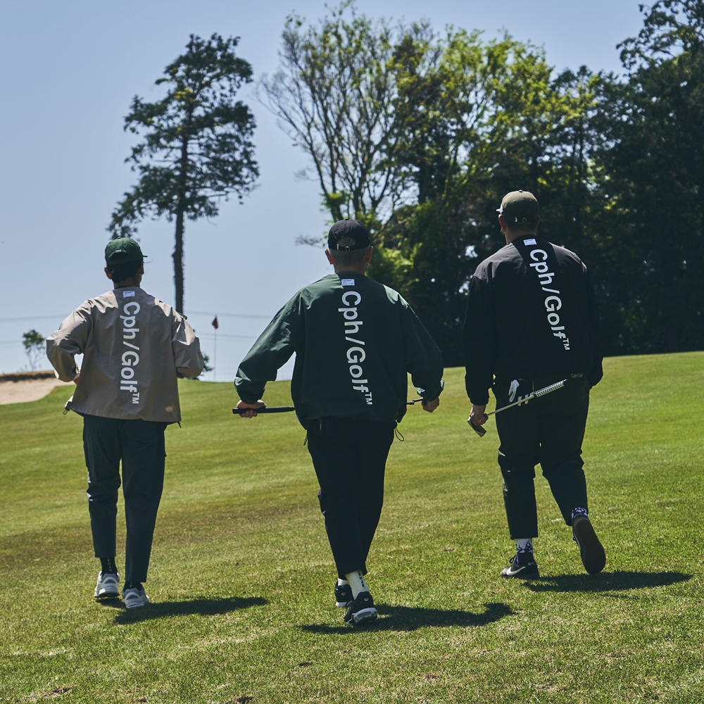 キャプテンズヘルム ゴルフ ロゴ ノーカラー ジャケット | CAPTAINS