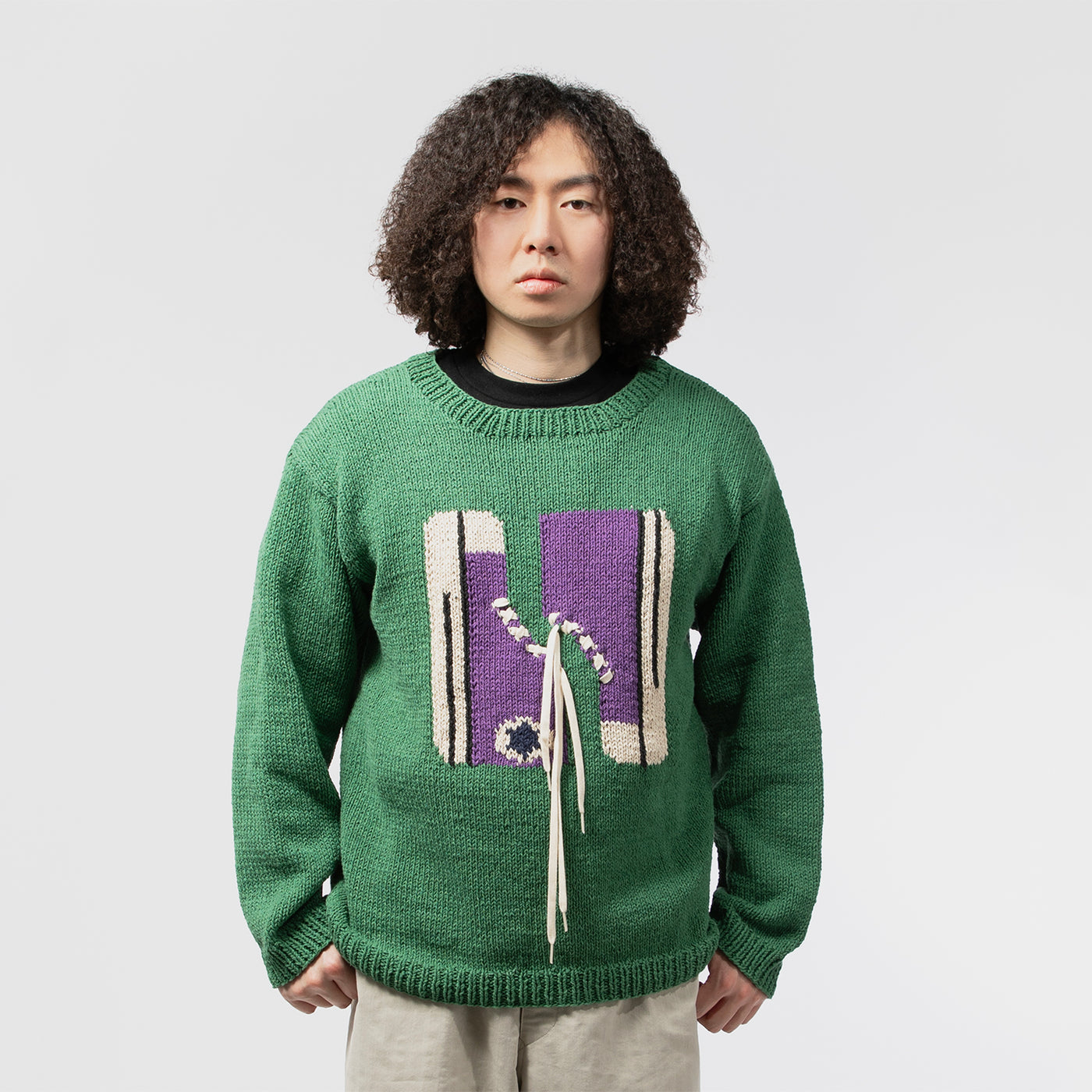 L/S CREW NECK KNIT-SNEAKER｜MACMAHON KNITTING MILLS｜TOPS