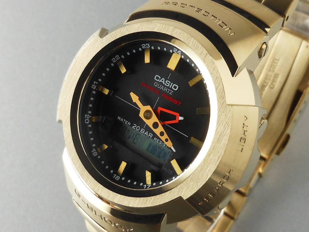 AWM-500＞フルメタルカラー／ゴールド | 静岡の宝石・時計専門店 内山