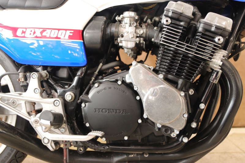 CBX550F 東京本社 Ⅰ型トリコロール ヨシムラサイクロンマフラー｜SOLD