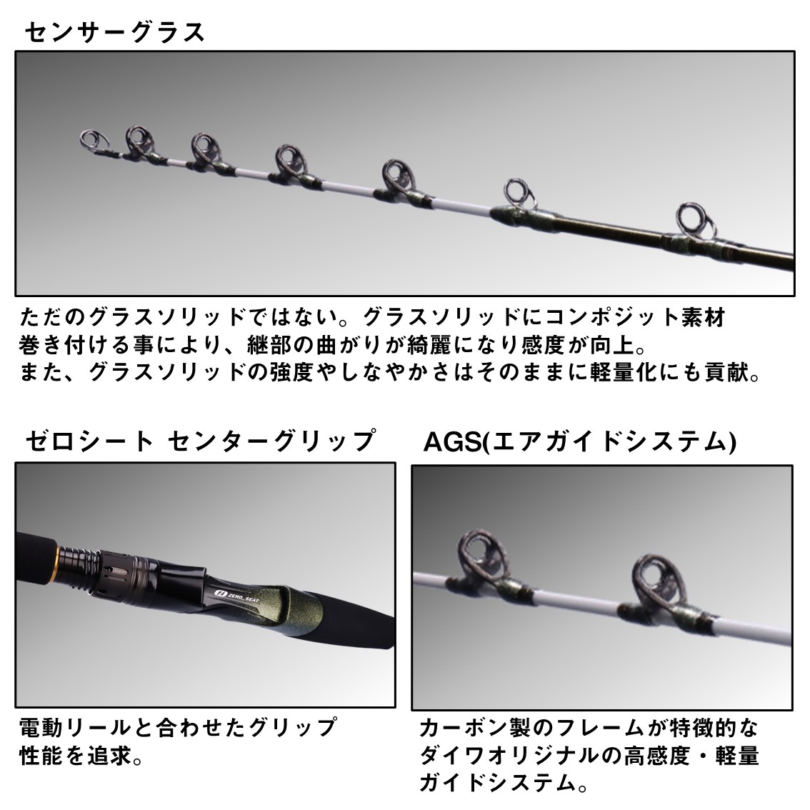 ダイワ リーディングネライ HH-200・W - 上島釣具店