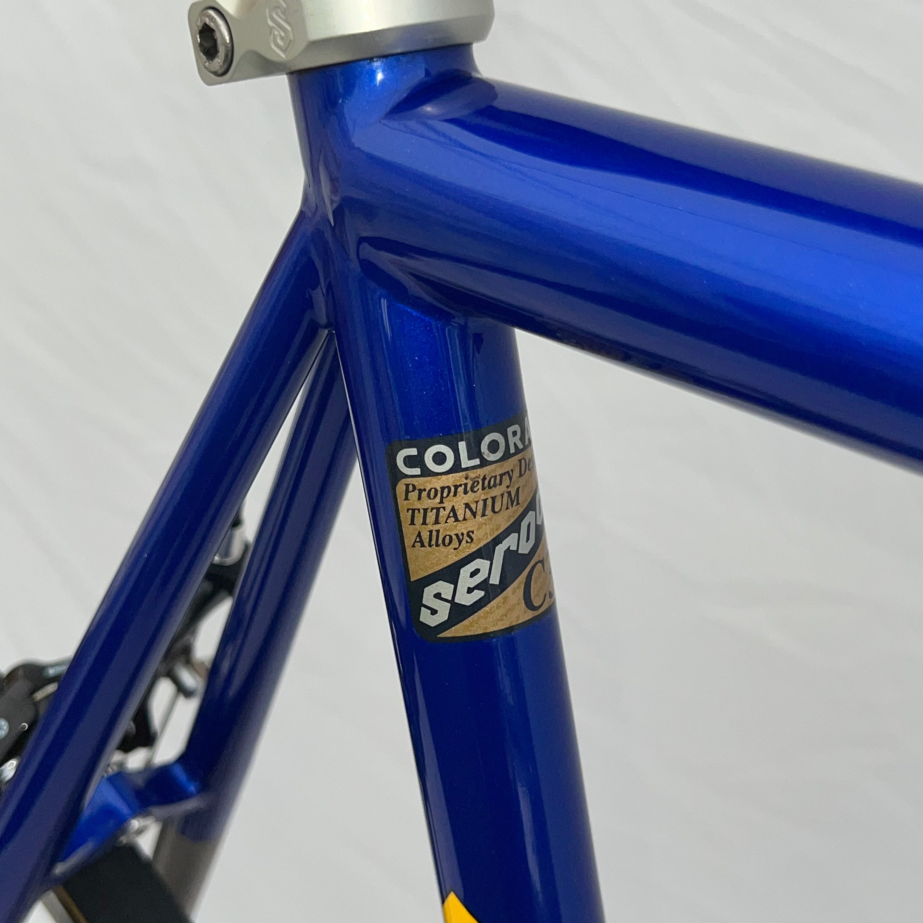 Serotta Concours C3 Titanium Vintage Bike 60 cm Campagnolo Record
