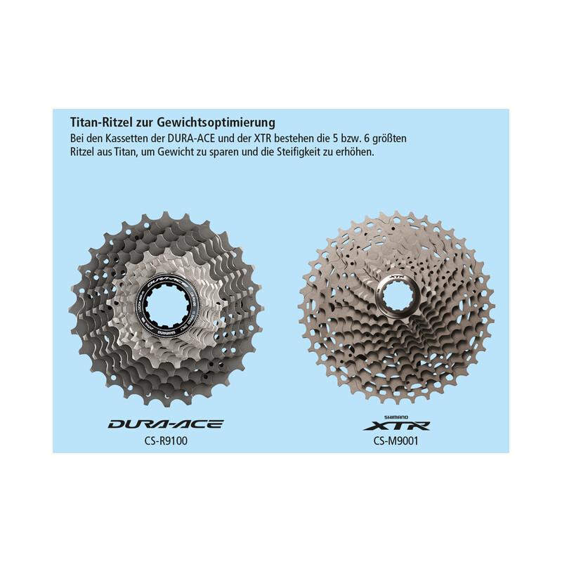 Shimano Dura Ace cassette 11-28, CS-R910011128, 11-speed, 125.00 CHF