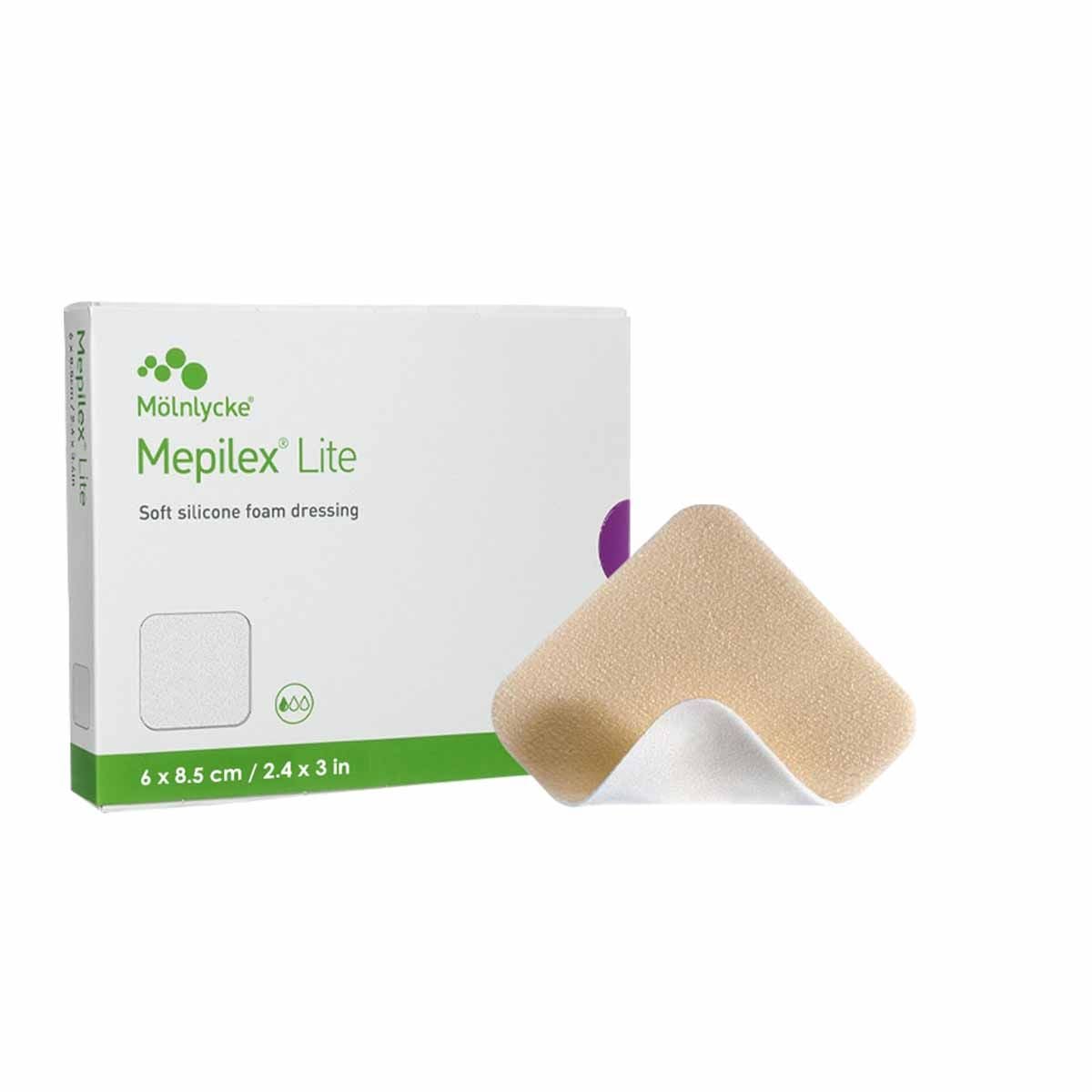 Molnlycke Mepilex Lite Foam Dressings w/ Safetac Technology