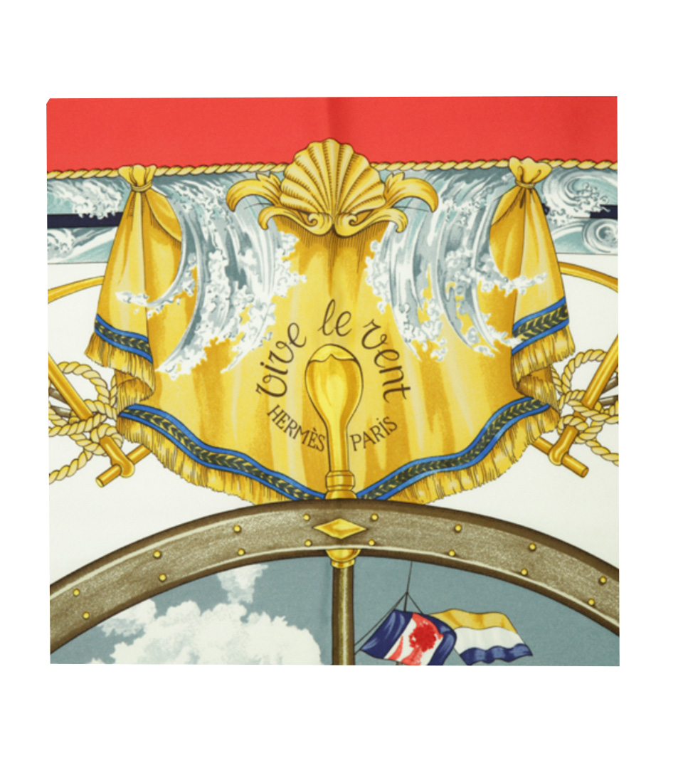 エルメス シルクスカーフ 風よ吹け | VINTAGE PARIS