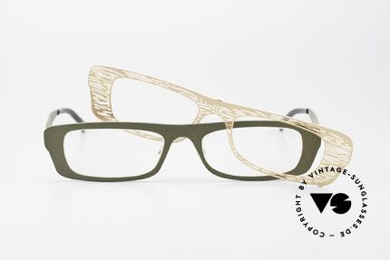 Glasses Theo Belgium Eye-Witness PJ Titan Frame Clip-On Front