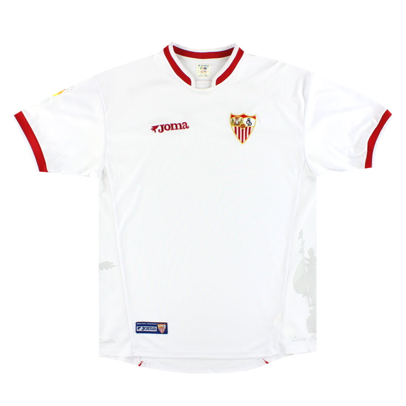 2003-04 Sevilla Joma Home Shirt M | Vintage Football Shirts