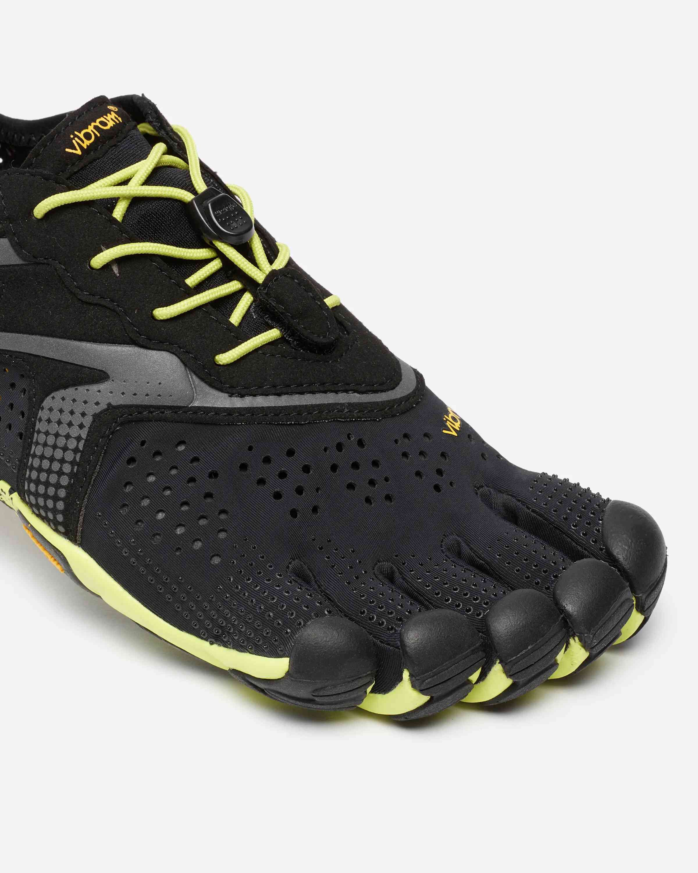 V-Run Men's Black / Yellow | Man | Vibram