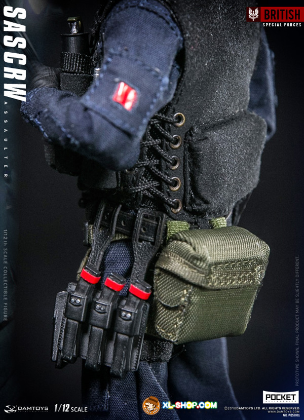 DAMTOYS - PES001 - 1/12 Pocket Elite Series: SAS CRW Assaulter