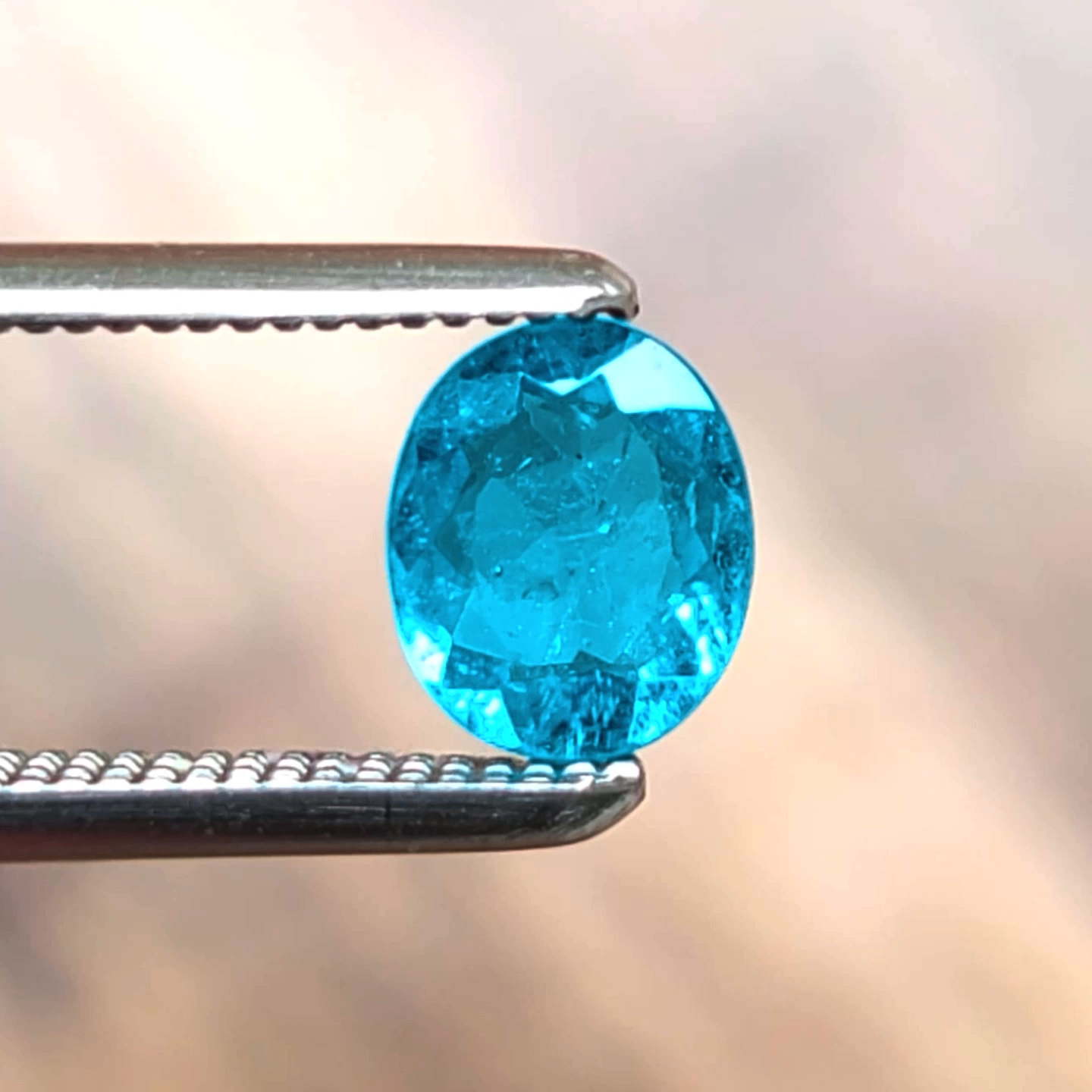 ブラジル産バターリャ鉱山パライバトルマリン0.358ct(中央宝石研究所