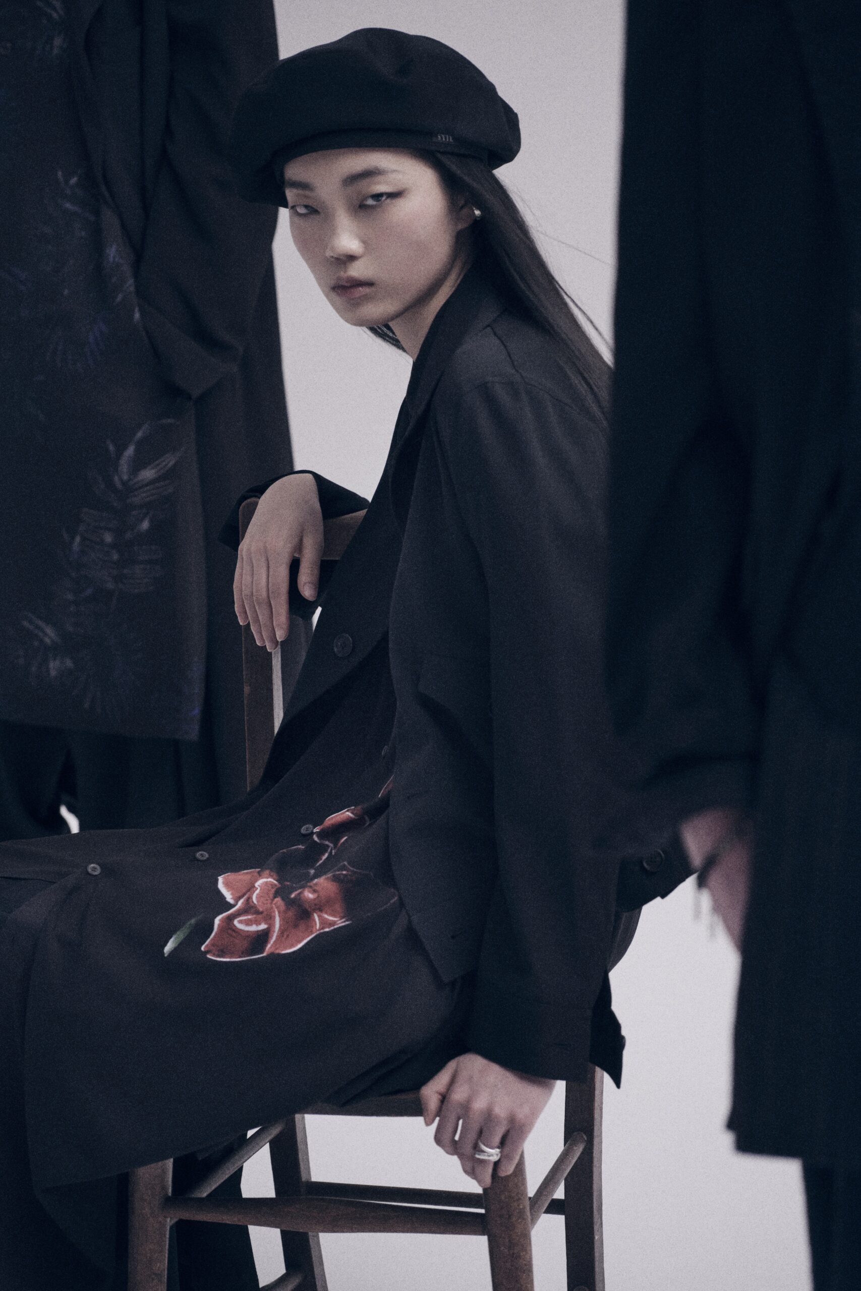 Ground Y ブラック フードコート GroundY Yohji Yamamoto フードコート