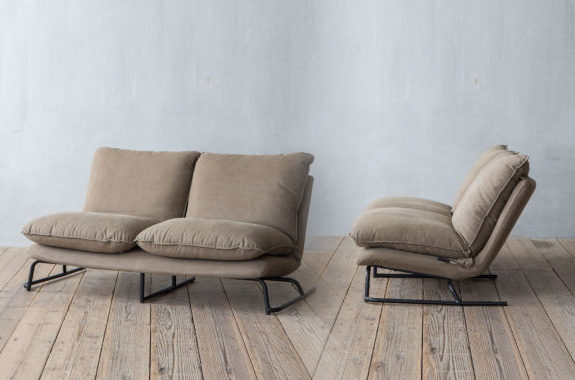 CRUSH CRASH PROJECT ジョブ リクライニング ソファー 二人掛け | 家具