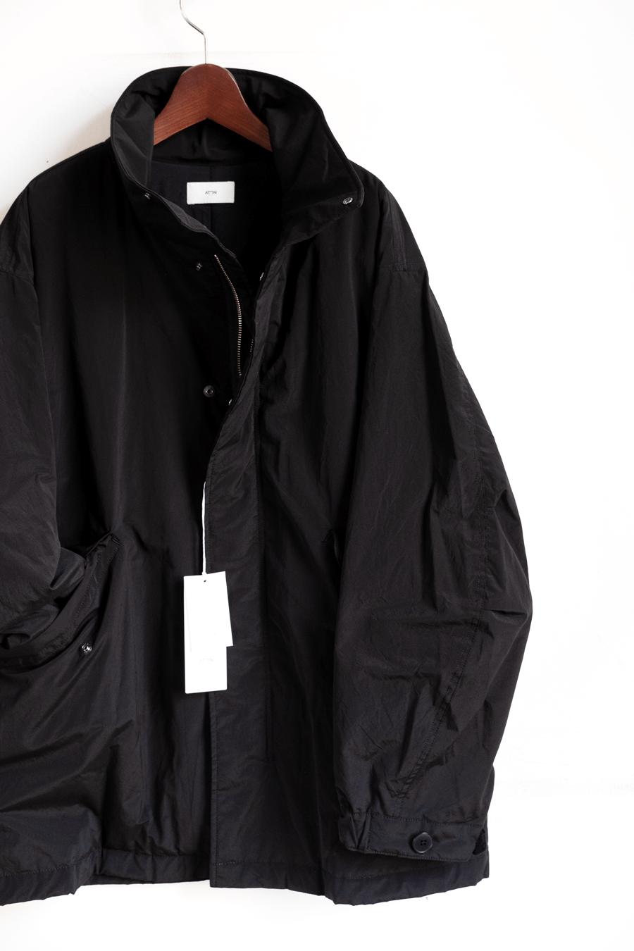 ATON Techno Cotton / Recycled Wool Padded Short Mods | 大阪心斎橋