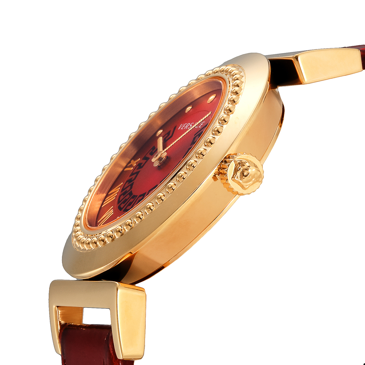 VERSACE ヴェルサーチェ 腕時計 レッド レディス P5Q80D800S800 | かぜ