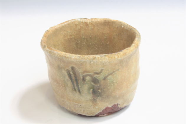 柳瀬美術店 / 高内秀剛「黄瀬戸ぐい呑」共箱[TAKAUCHI Shugo]Sake cup
