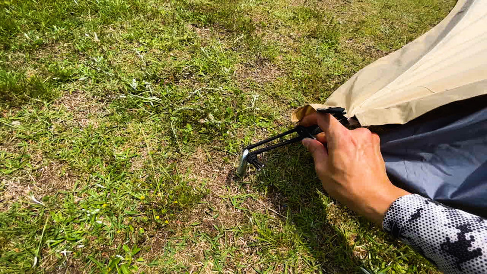 設営方法】モーニンググローリーTCを二又化するDODフタマタノキワミ