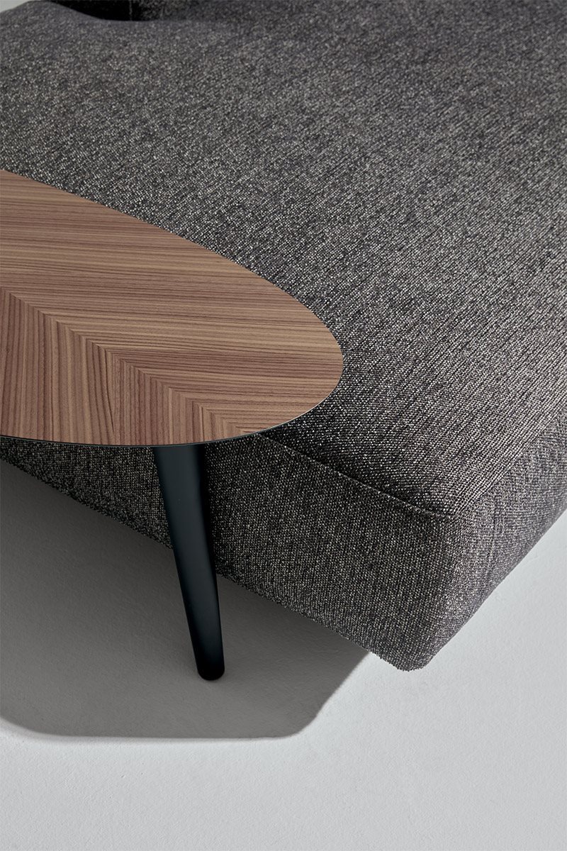 Elegant Wooden Coffee Tables Tweed Mini | Zanotta