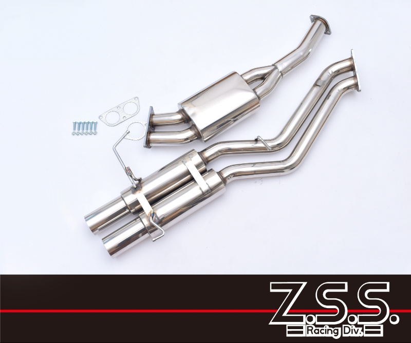 Z.S.S. ZSS S14 S15 シルビア ターボ 直管 ストレート デュアル 2本