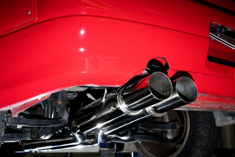 Z.S.S. ZSS S14 S15 シルビア ターボ 直管 ストレート デュアル 2本