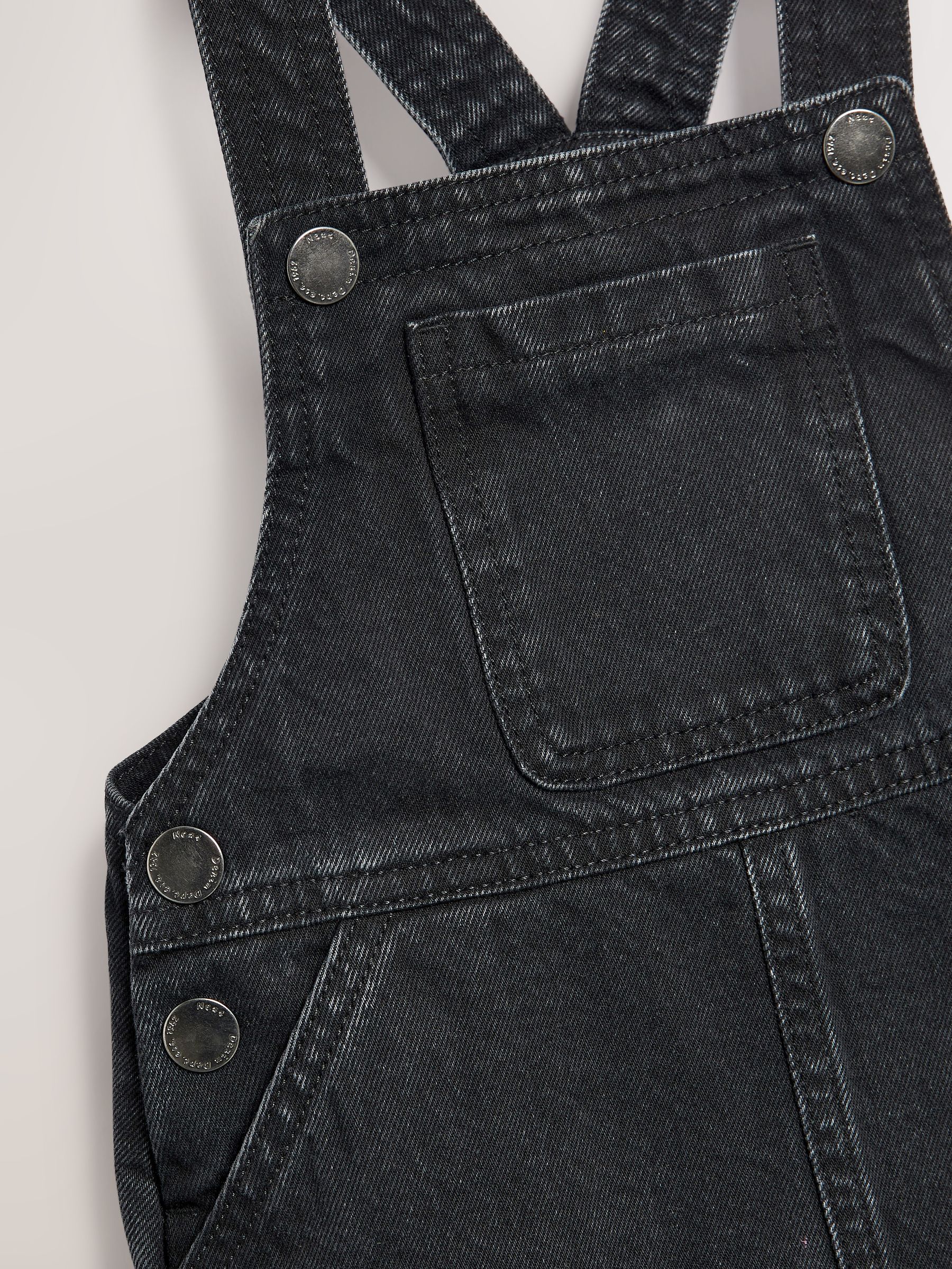 Buy Black Denim Pinafore Dress (3mths-8yrs) from Next USA
