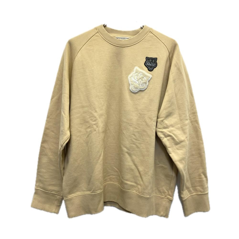 オニツカタイガー/スウェット/ワッペン/ベージュの高価買取