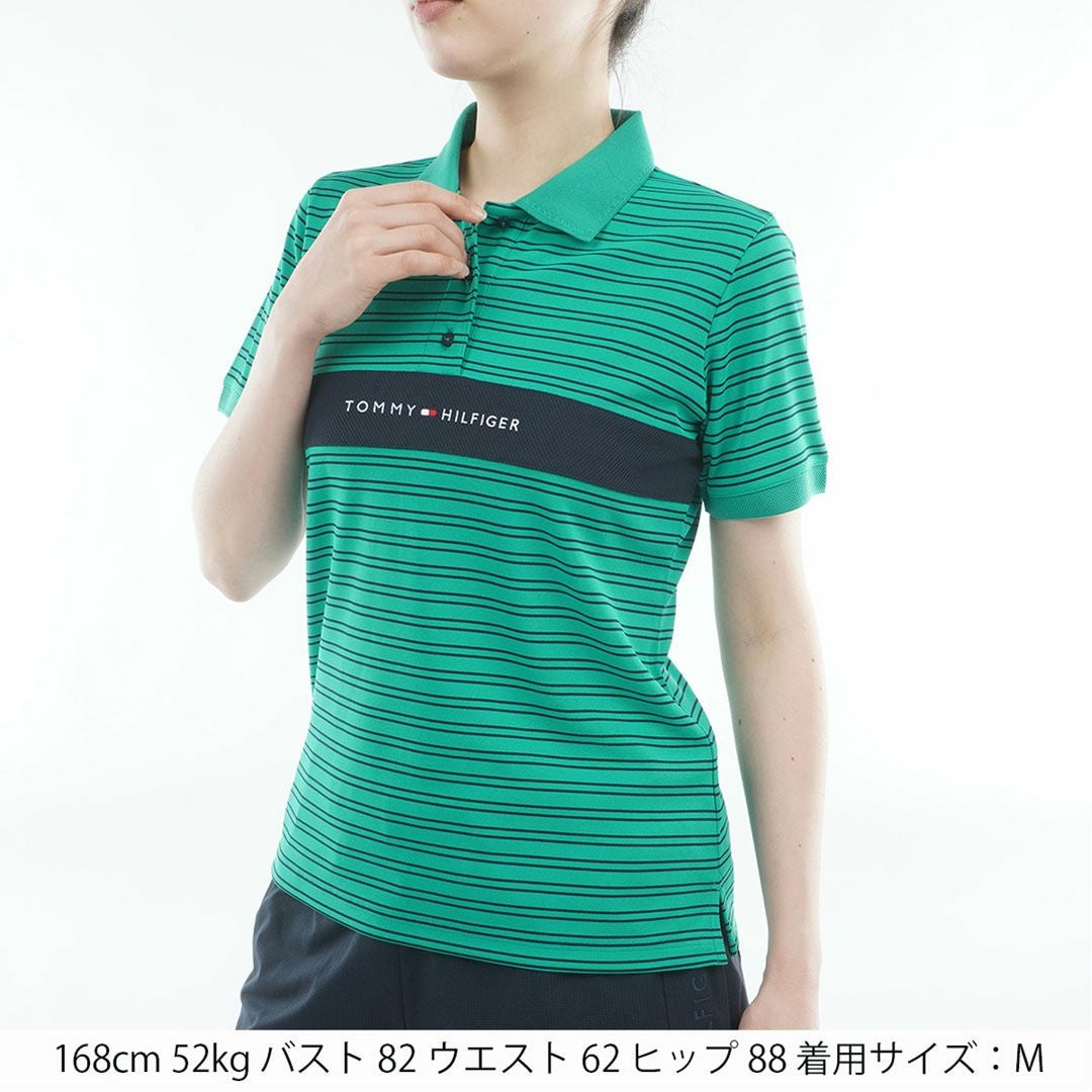 トミー ヒルフィガー ゴルフ]レディース スタンダード ロゴポロシャツ
