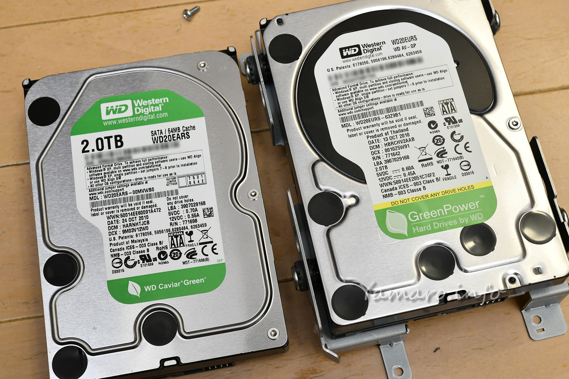 15年物のブルーレイレコーダー東芝RD-X10のHDDを交換した - Blog