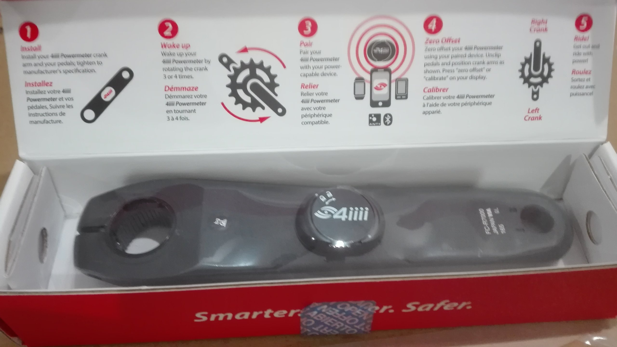 4iiii PRECISION シマノR7000（105）左クランクをFC-R2000クラリスに