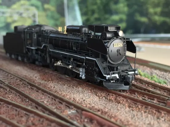 ジャンク D51 標準形（長野式集煙装置付）を弄る。その2 824号機 KATO